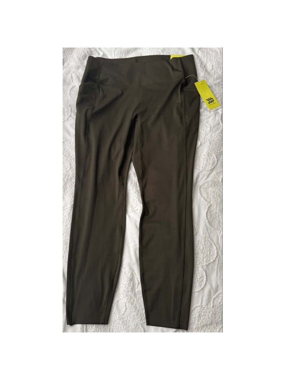 Women's All in Motion Olive Green High-Rise 7/8 Leggings XXL